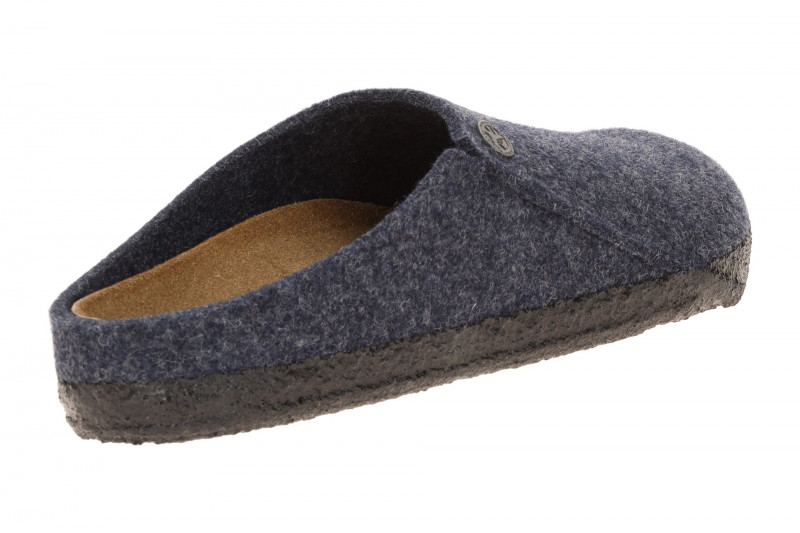 Birkenstock Zermatt Rivet Clogs Pantoletten blau Normal-Weit 1017519
