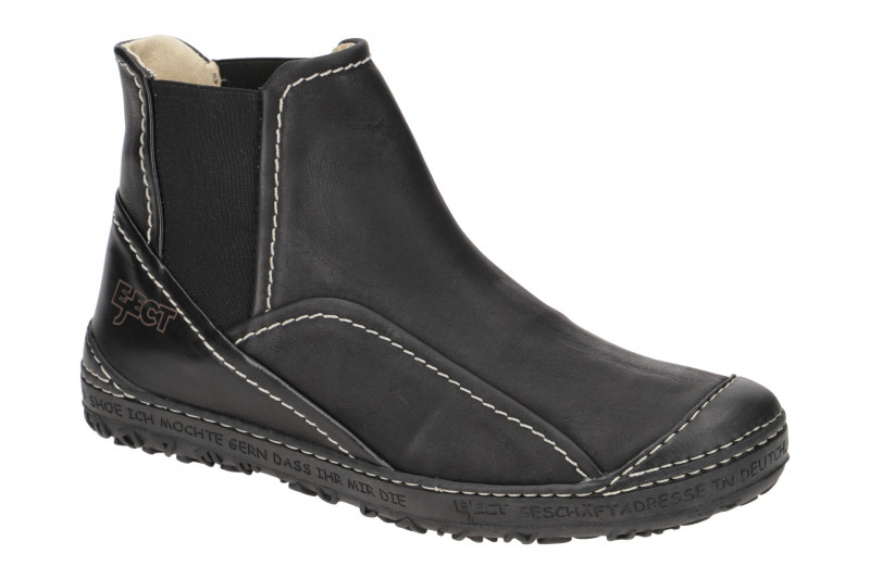 Eject Dass Stiefelette schwarz matt 20756