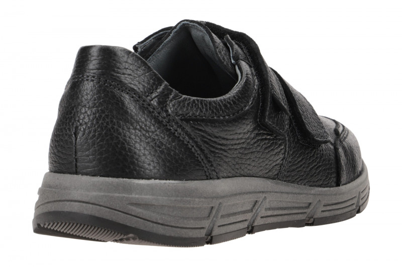 Waldläufer Haslo Schuhe Herren schwarz Klett 323304