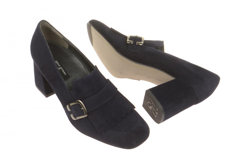 Paul Green Pumps blau karree - 3574