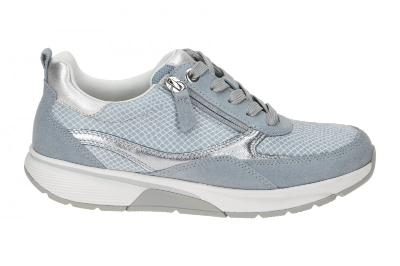 Gabor RollingSoft Schuhe blau azur Elastik 66.877.66