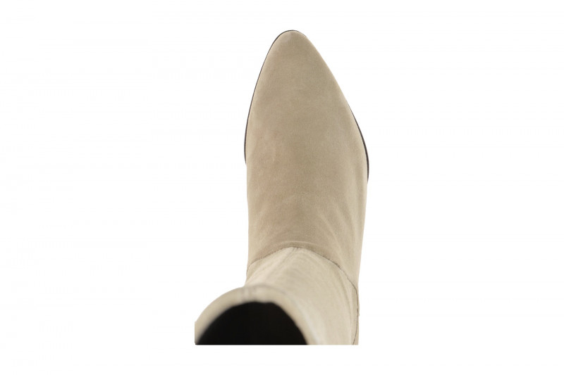 Peter Kaiser Langschaftstiefel beige Stretch 75526