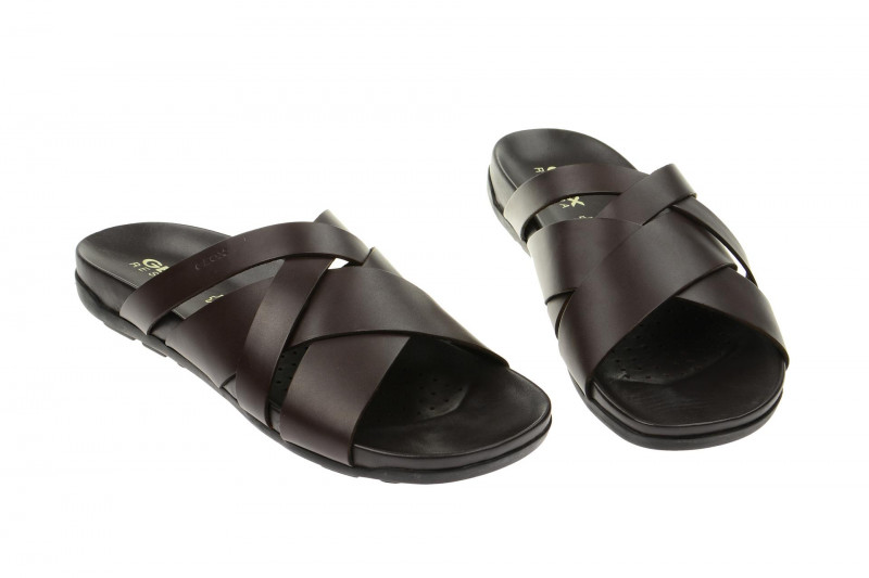 Geox Sandal Frank Pantolette braun U52W2B