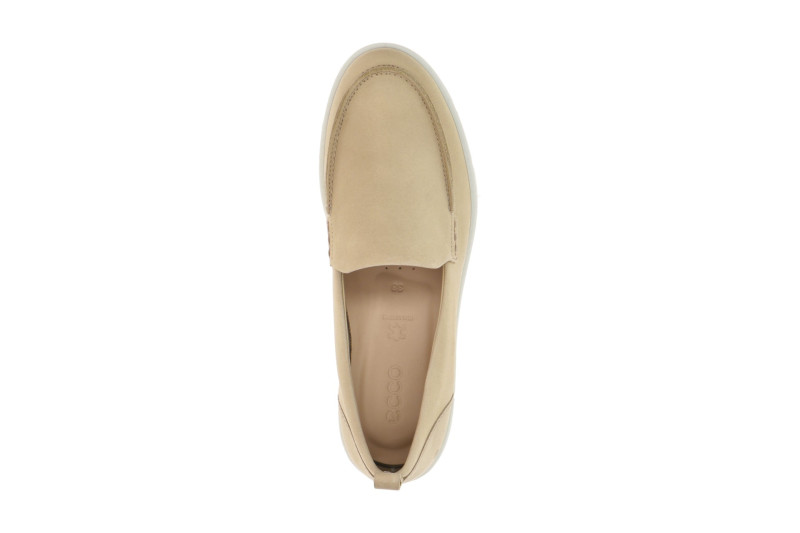 Ecco Bella Slipper Schuhe beige sand Mokassin 280413
