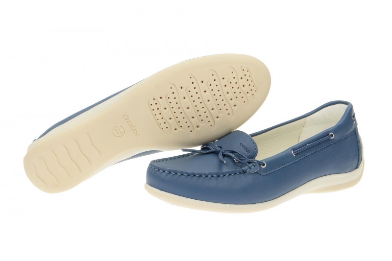 Geox Yuki Slipper Mokassin blau - D5255B