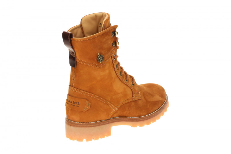 Panama Jack Benissa B1 Stiefel hellbraun Nubuck Lederfutter