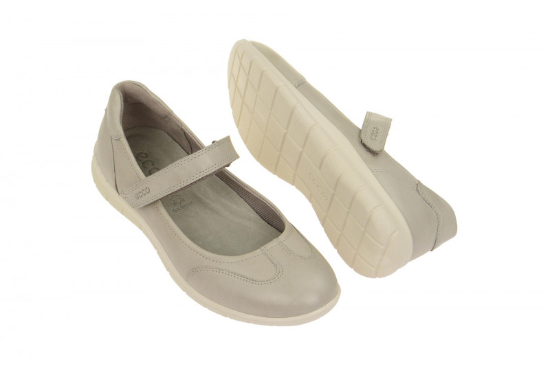 Ecco Babett Mary-Jane grau gravel 21032301163