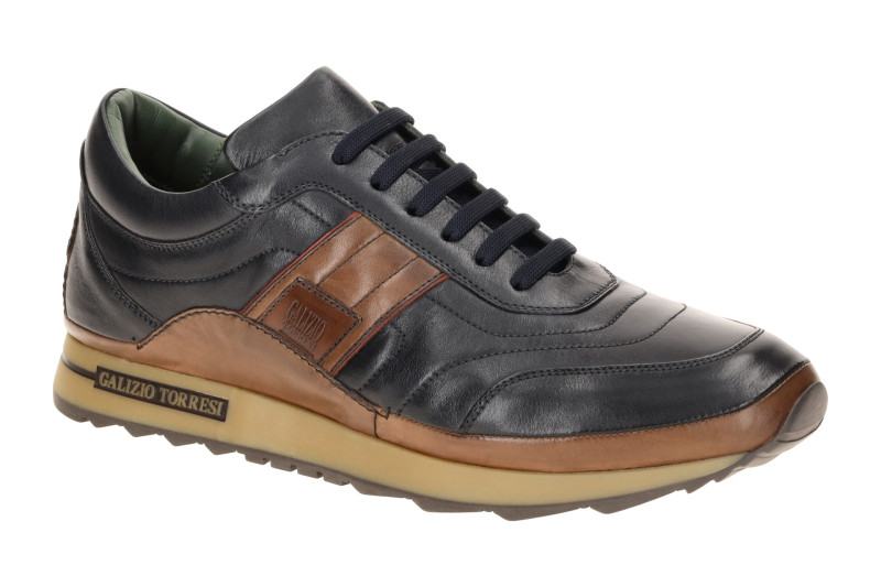 Galizio Torresi Schuhe dunkelblau braun 414858