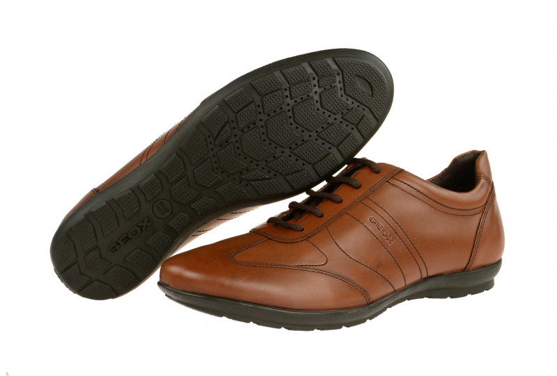 Geox Symbol Schuhe braun cognac U74A5B 00043 C6001