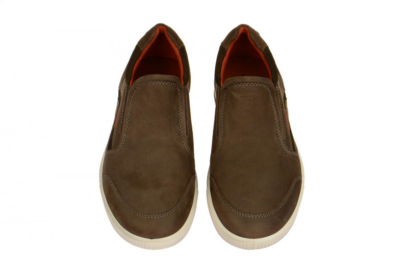 ecco Ennio Schuhe braun Herren Slipper