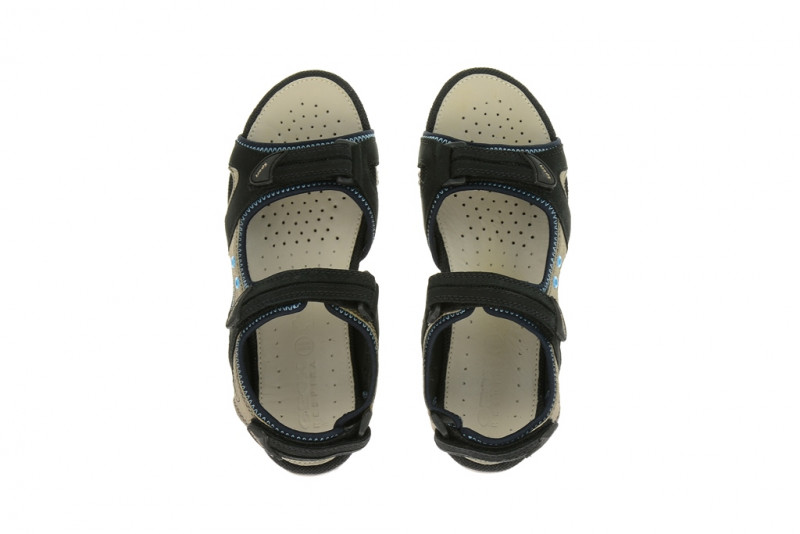 Geox Sand.Strel Sandale schwarz - D3225B