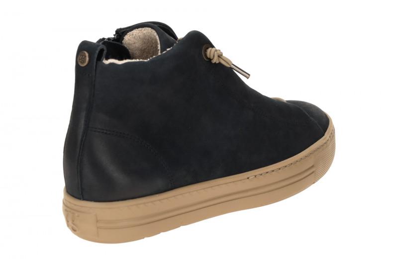 Paul Green 5283 Mid-Sneaker Schuhe blau Nubuck