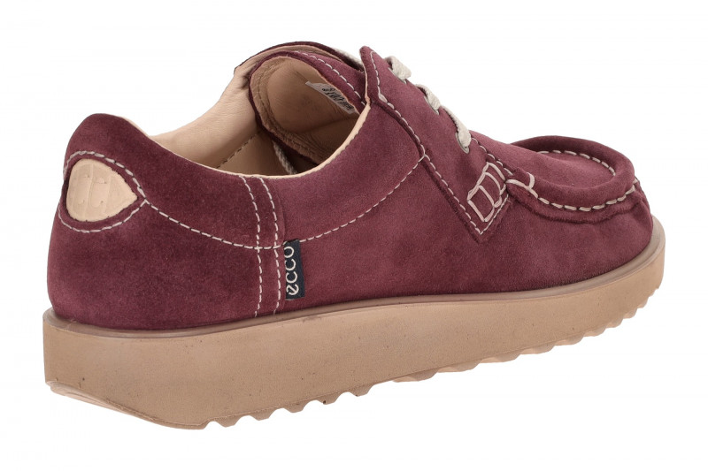 Ecco Joke Schuhe rot ruby Mokassin 320003