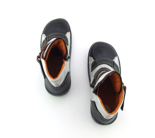 Eject Ocean E-11627-V1 Stiefelette schwarz weiß