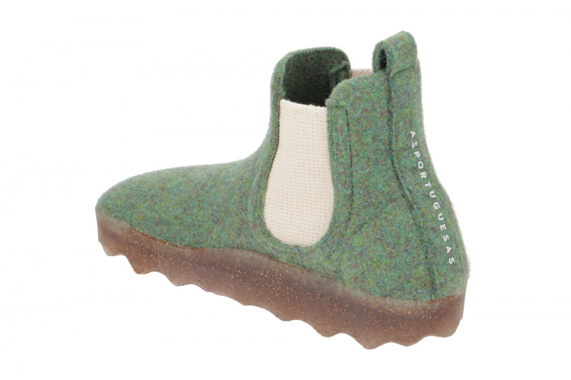 Asportuguesas Caia Chelsea Stiefelette grün Moos