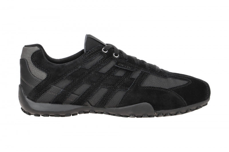 Geox Snake Schuhe Sneakers schwarz U4207K