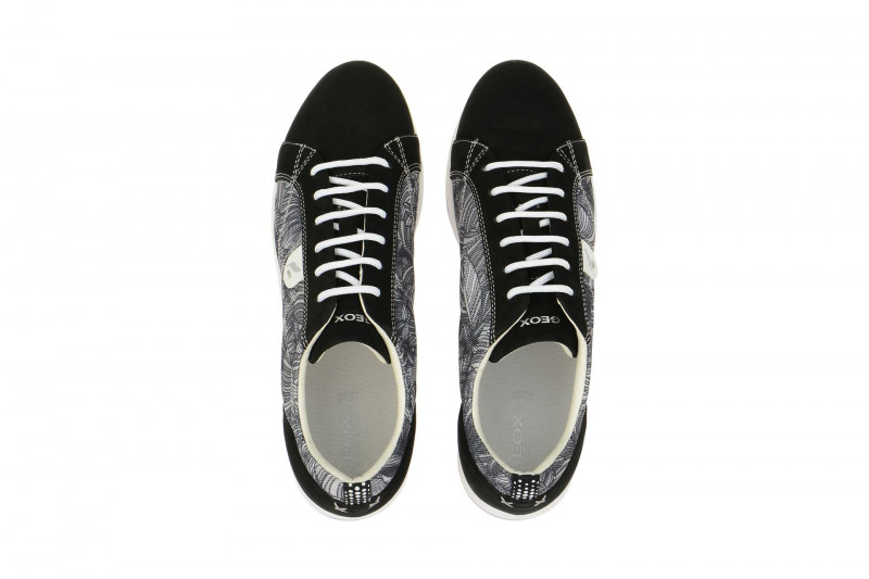 Geox Avery Schuhe schwarz grau D62H5A 0ANLT C0060