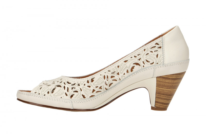Pikolinos Java Peep-Toe Pumps weiß W5A-5912
