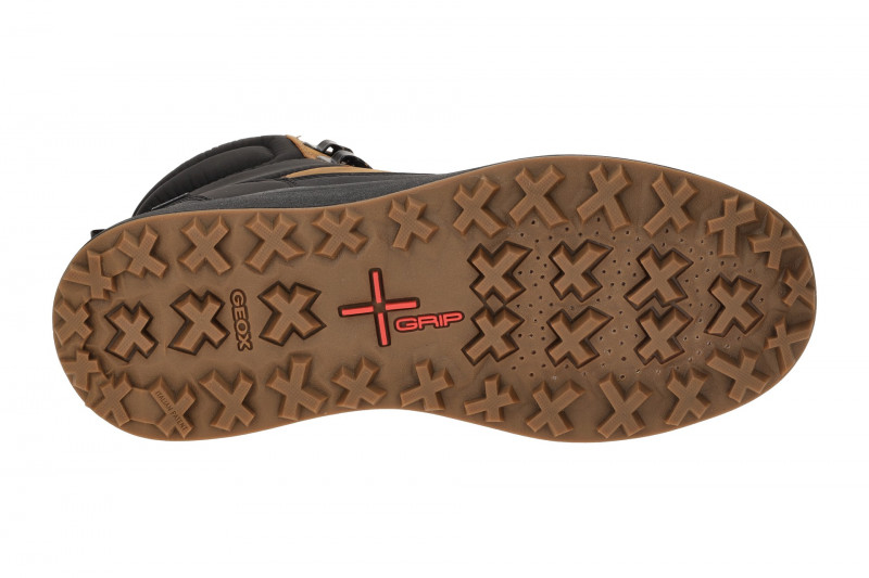 Geox Granito Winter Stiefel braun Waterproof +Grip U46FZB