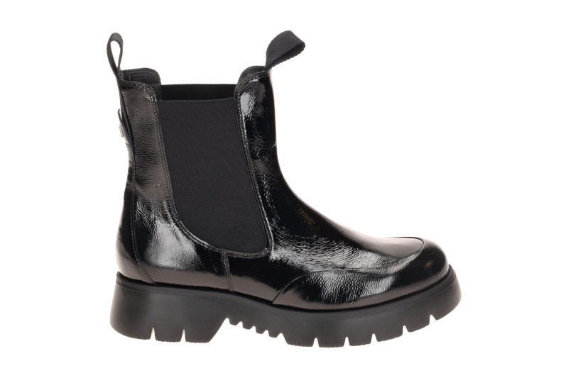 Högl Kelvin Chelsea Stiefelette schwarz Plateau Boots 2515