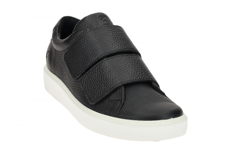 Ecco Soft 60 Schuhe Slipper schwarz Damen Klett 219243