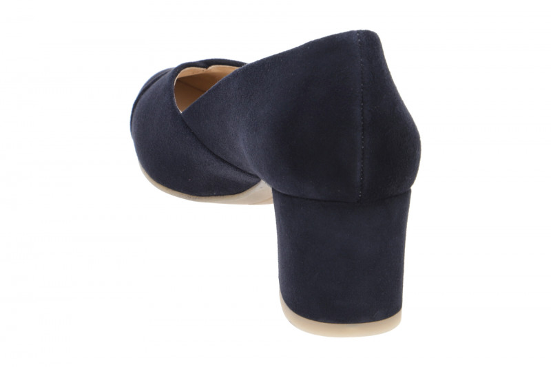 Paul Green Pumps blau Samt Velour 3740