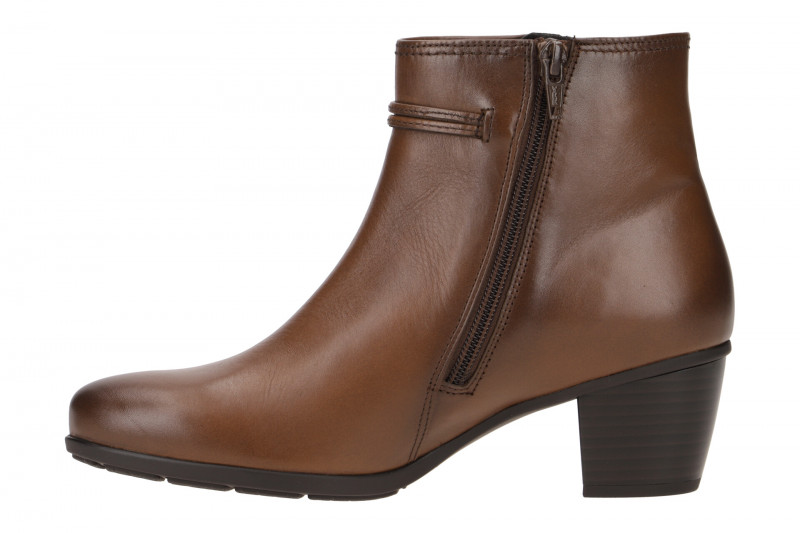 Gabor Stiefelette sattel braun Nappa 35.522.24