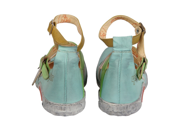 Eject Diamante Schuhe E-14415 hellblau