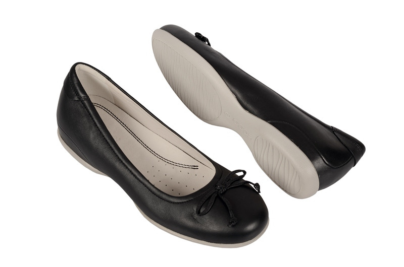 Ecco Cosmic Schuhe schwarz Ballerina