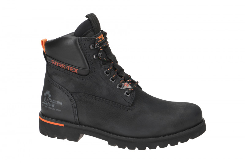 Panama Jack Amur GTX Urban C1 Stiefel schwarz orange GORE-TEX