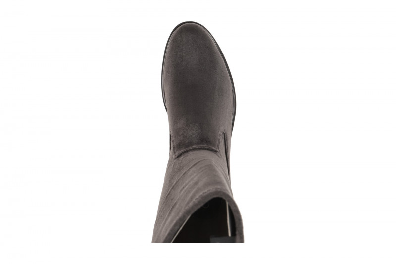 Caprice Lang Schaftstiefel grau Stretch 25512