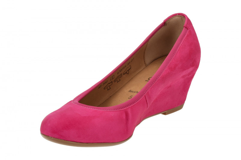 Gabor Keil Pumps pink Sacchetto Velour 45.360.10