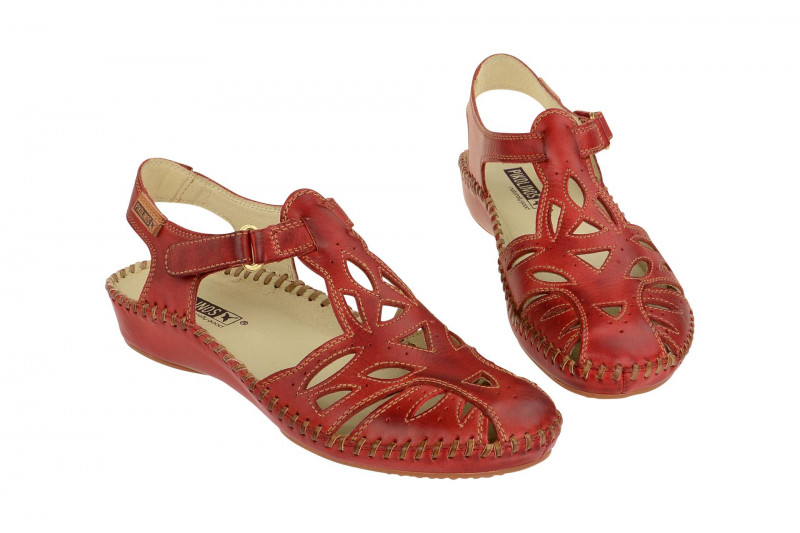 Pikolinos T-Steg Sandalen Vallarta rot 655-8312L