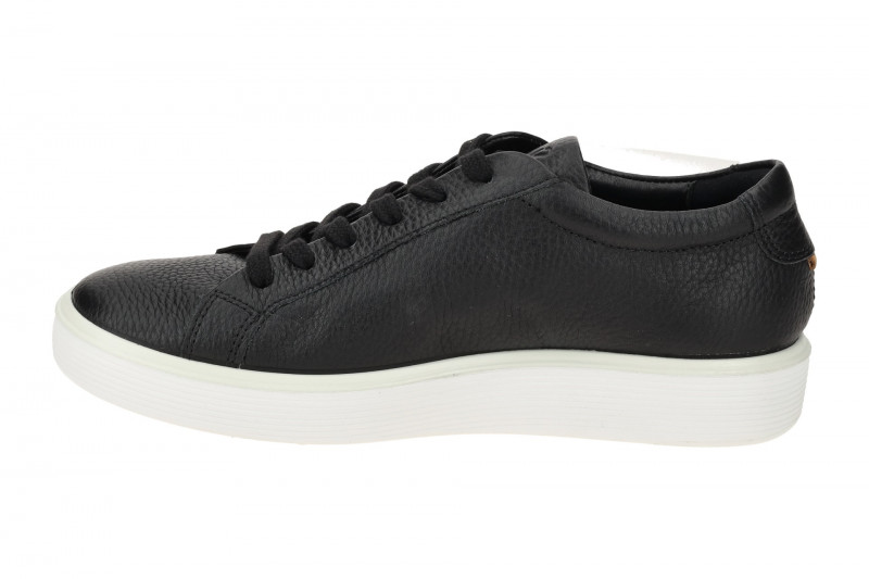 Ecco Soft 60 Schuhe Sneakers schwarz weiß Damen 219203