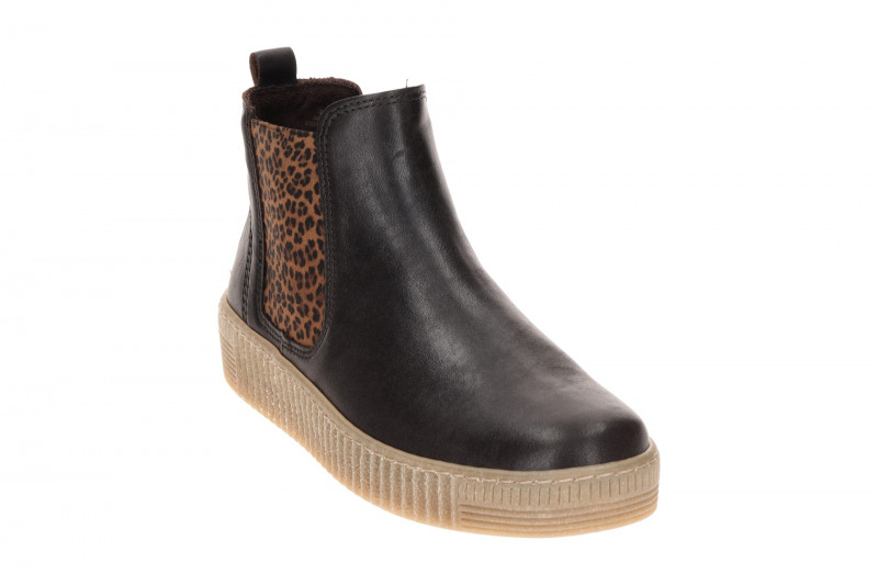 Gabor Stiefelette Chelsea-Boots dunkelbraun LEO 8013.02.015