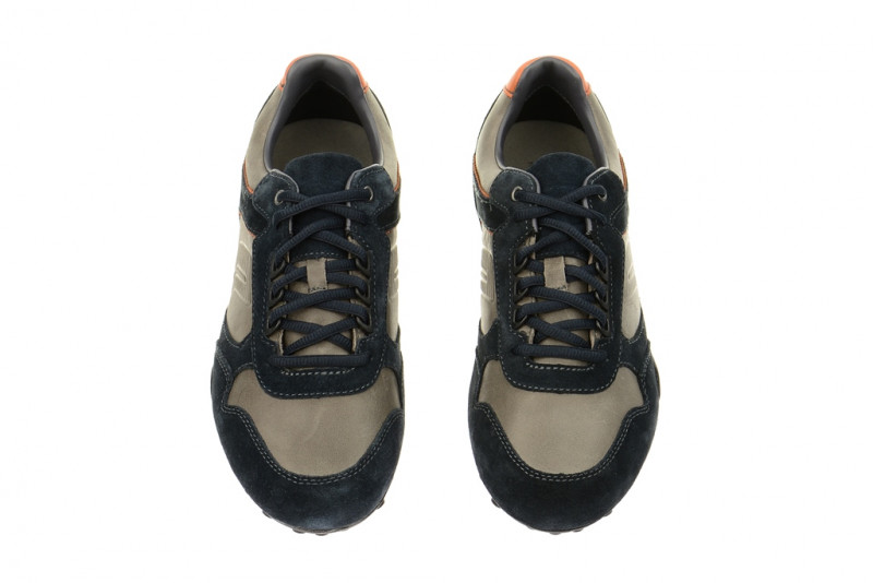 Geox Snake Sneaker blau navy grau U3407Q