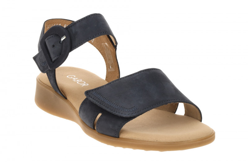 Gabor Sandale blau Nubuck 82.802.36