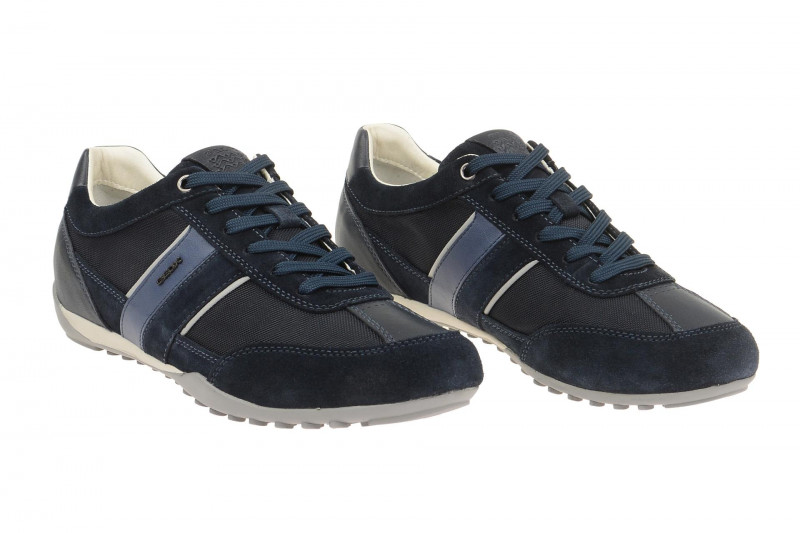 Geox Wells Schuhe blau weiß U52T5C