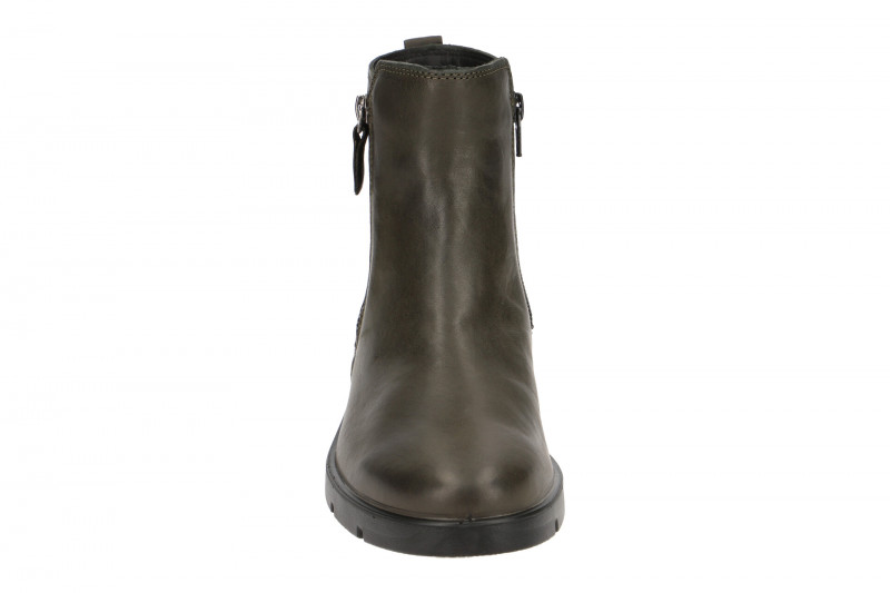 Ecco Bella Stiefelette dunkelgrün Glattleder