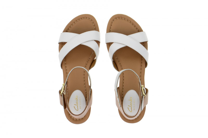 Clarks Viveca Zeal Sandale weiß 26108410