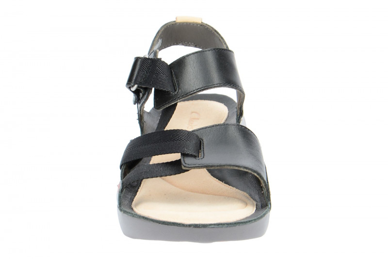 Clarks Tri Clover Damen Sandale schwarz