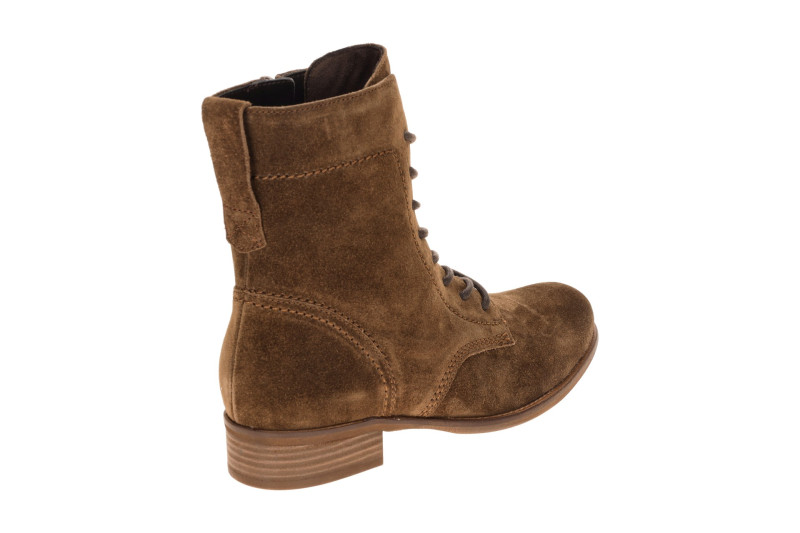 Gabor Stiefelette braun whisky Velour 8035.01.003