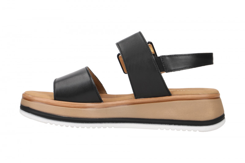 Gabor Plateau Sandale schwarz 82.744.57