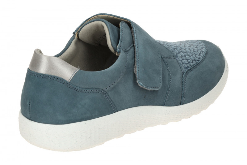 Waldläufer Ira Schuhe blau K-Weite OrthoTritt 634K33