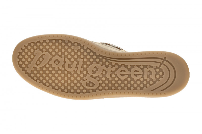 Paul Green Schuhe beige Mokassin im Bootsschuh Stil 1185