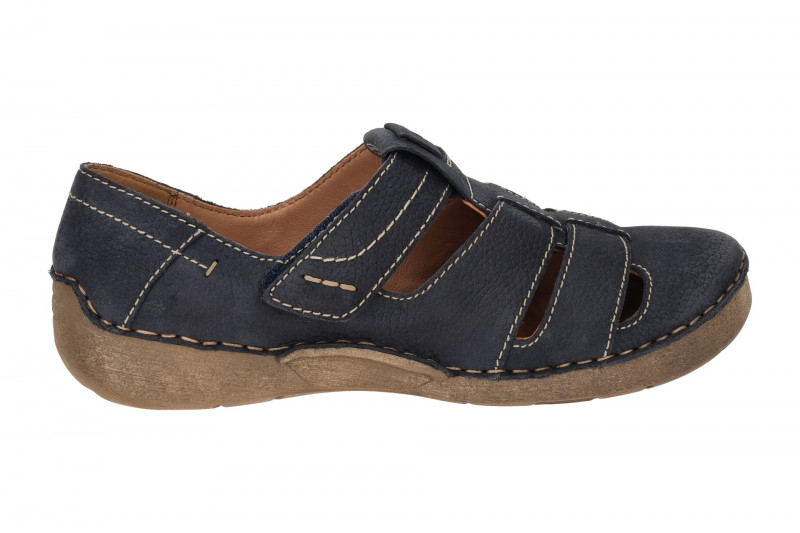 Josef Seibel Fergey 59 Schuhe Slipper blau Klett