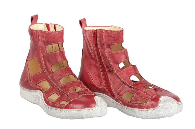 Eject Skat Sommer Stiefeletten rot