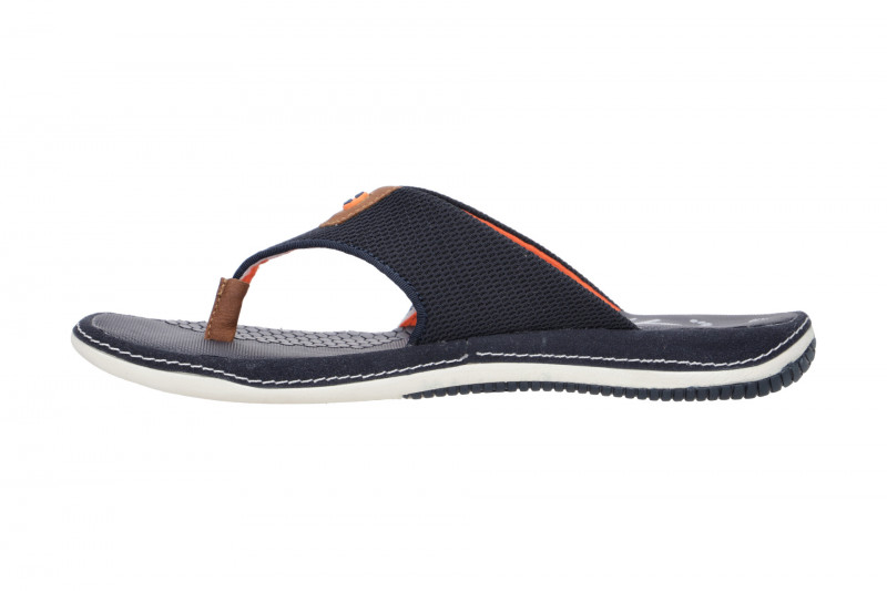 bugatti Branson Zehentrenner Pantolette blau 73582