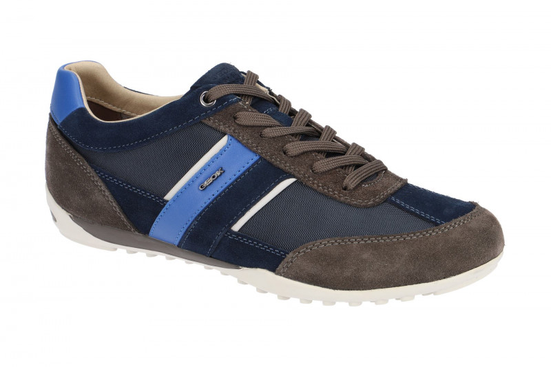 Geox Wells Schuhe blau grau U52T5C