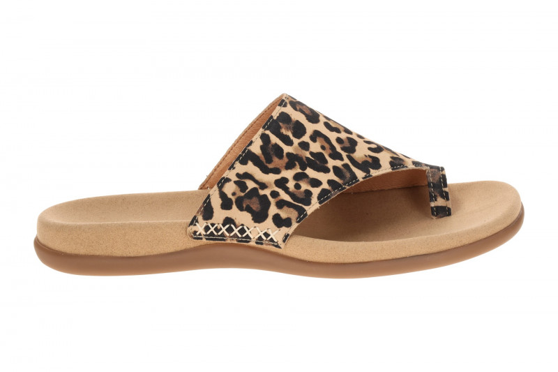 Gabor Zehentrenner Pantolette braun Luchs 83.700.32